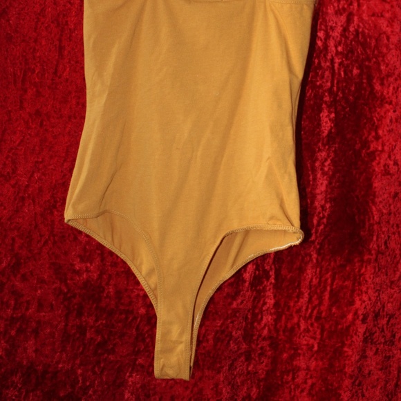 Mustard Tank Top Body Suit - Picture 3 of 8